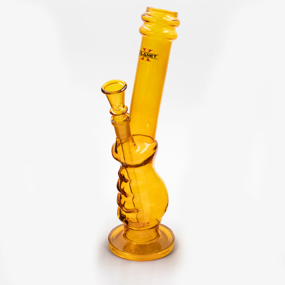 Fisty Glass Bong - Yellow