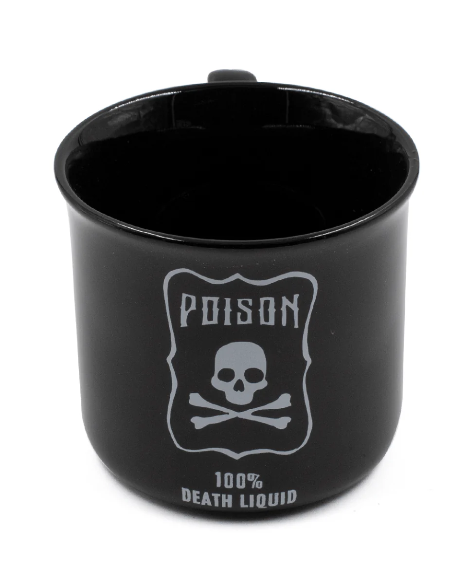 Poison 100% Death Liquid Black Mug - Image 2