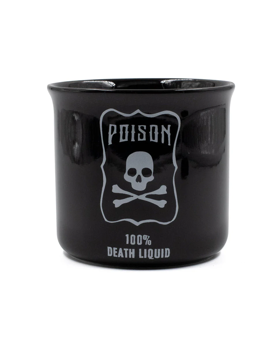 Poison 100% Death Liquid Black Mug - Image 3