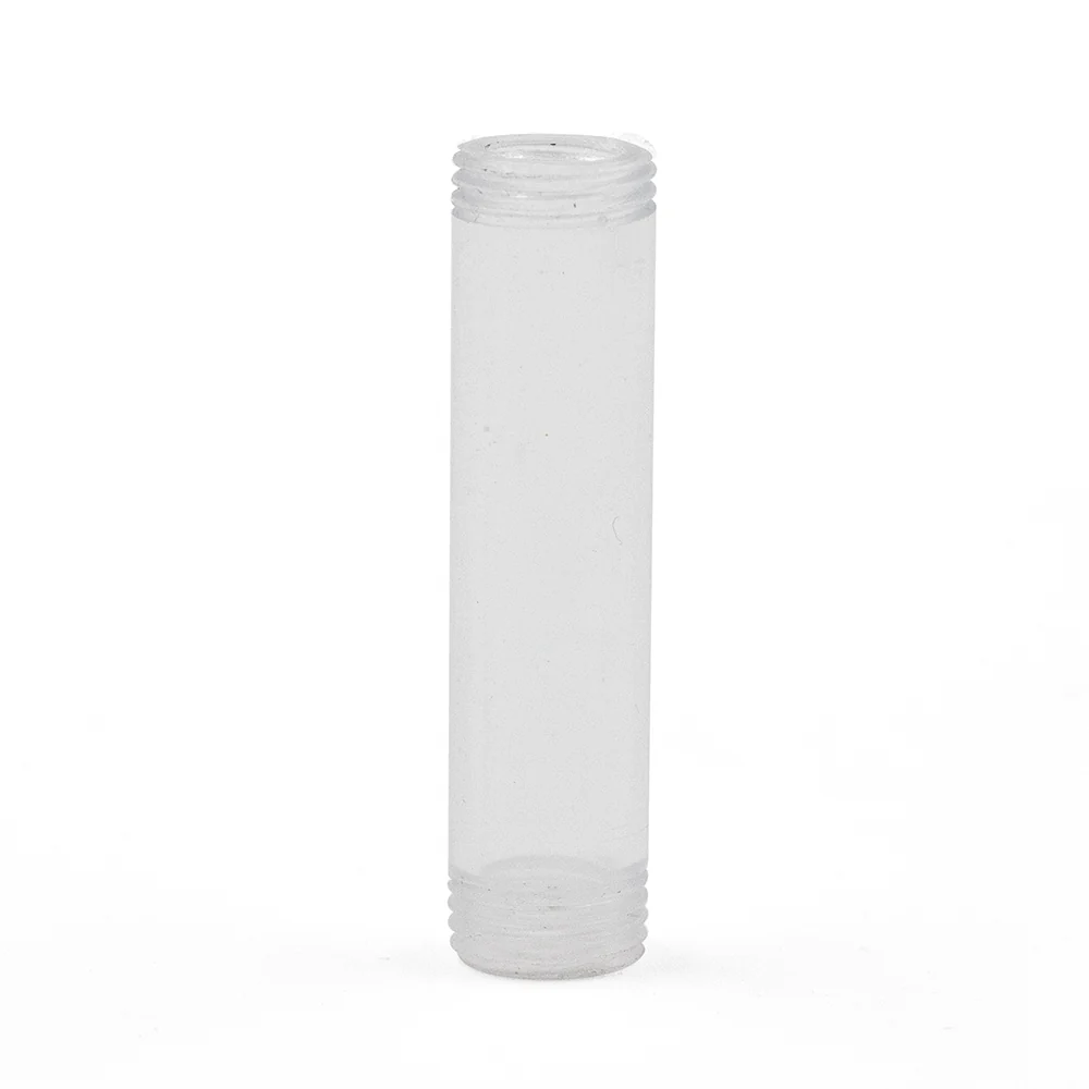 Poly Clear Double Threaded Tube