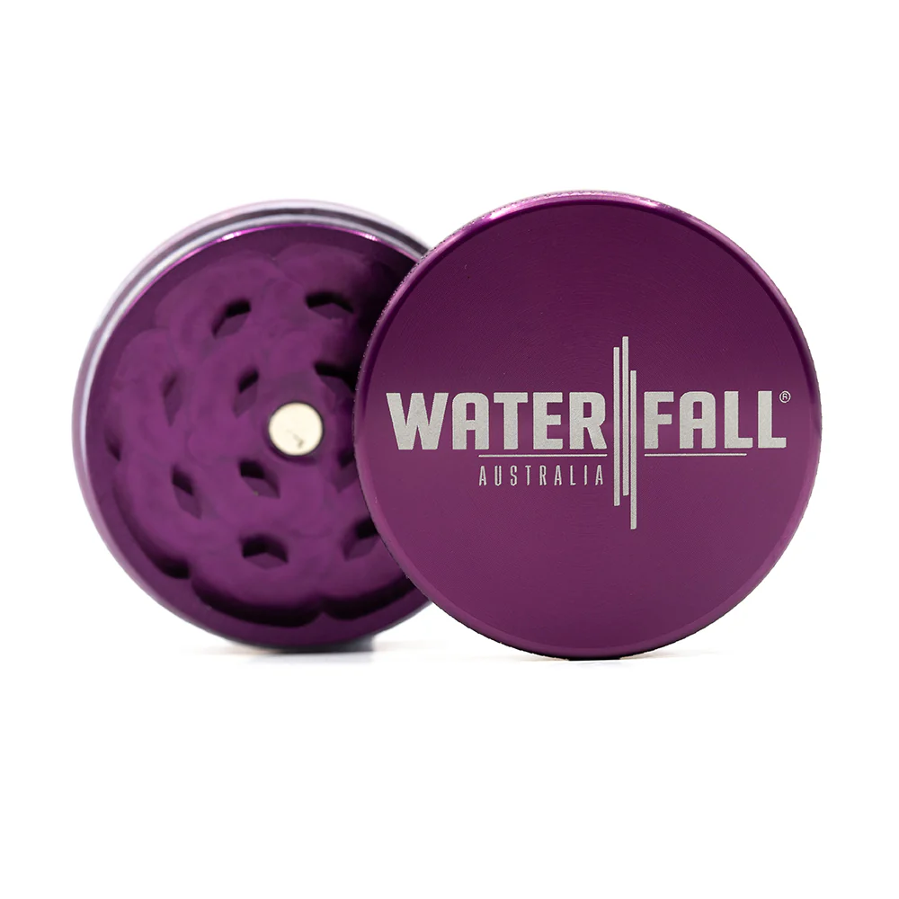 Purple Two-Part Aluminium Grinder 50mm - Image 3