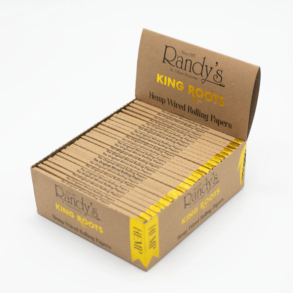 Randy's King Roots Hemp Rolling Papers - Image 3