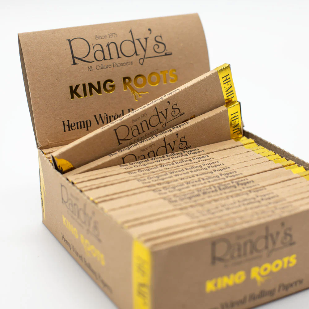 Randy's King Roots Hemp Rolling Papers - Image 4