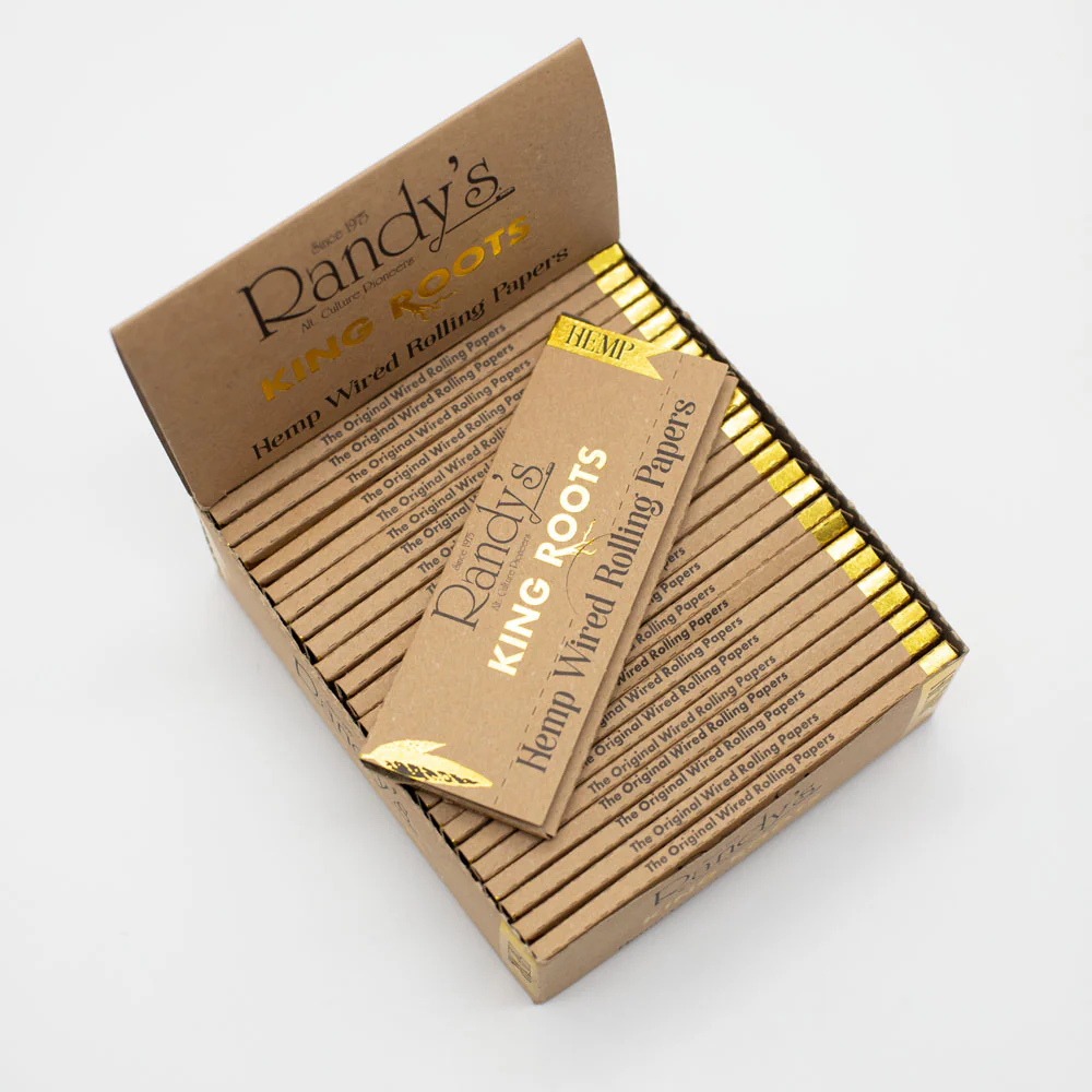 Randy's King Roots Hemp Rolling Papers - Image 5