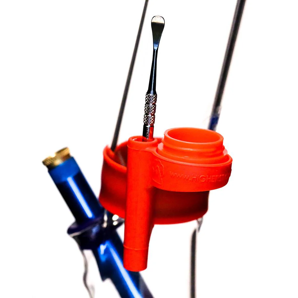 Dab Rig Accessory - Rigrider Silicone Dab Holster [Red] - Image 3