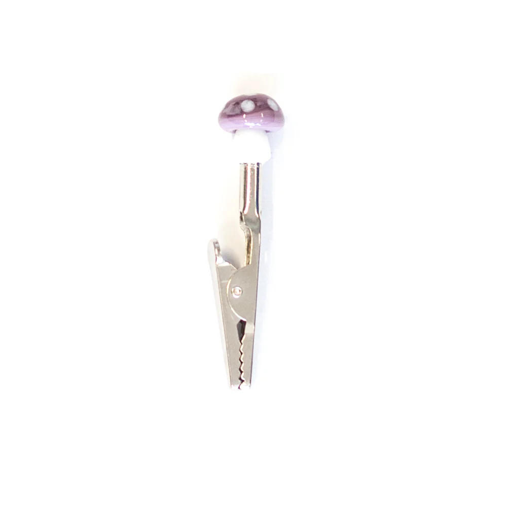 Roach Clip - Assorted Designs (Mushrooms & Dice) - Image 4