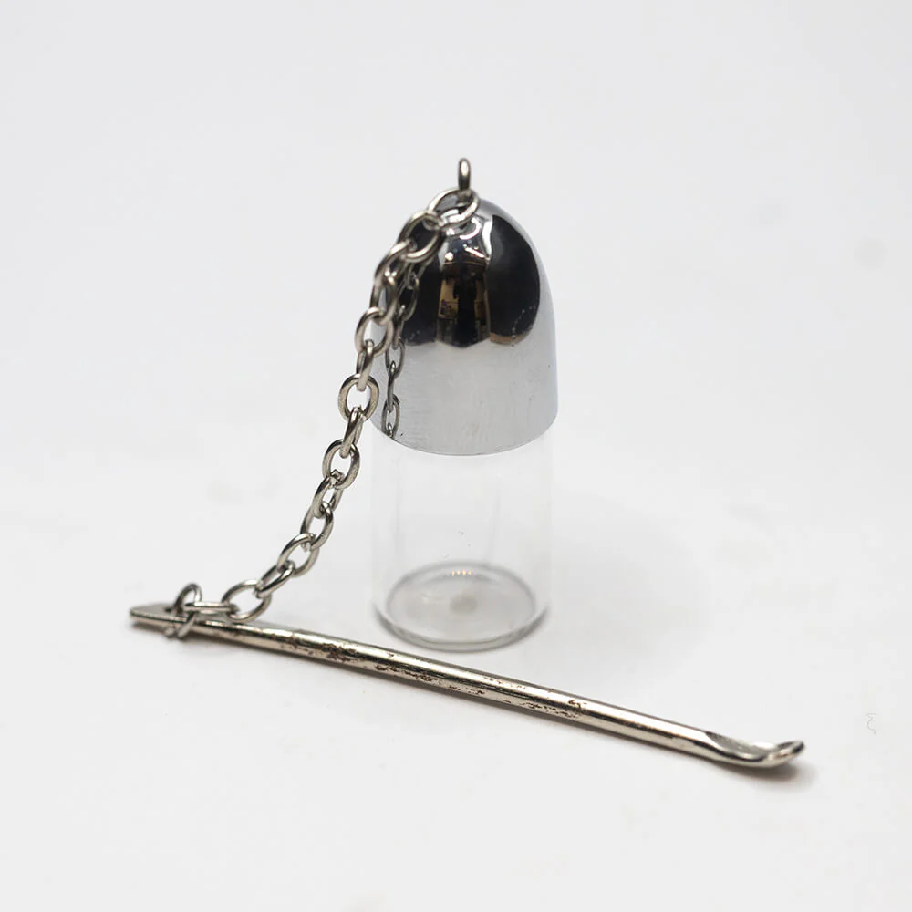Snorter Vial with Spoon Attachment - Image 3