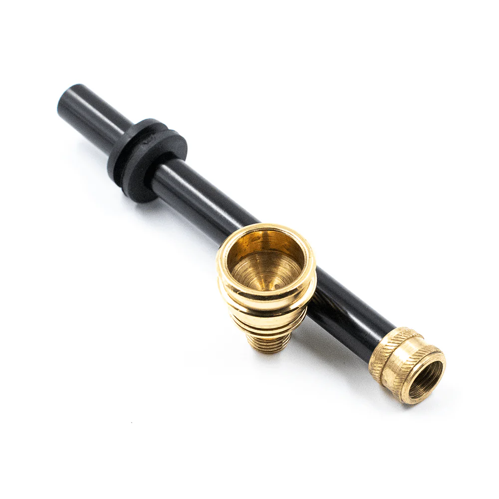 Standard Anodised Brass Screw-In Cone & Collar Stem Kit - Image 8