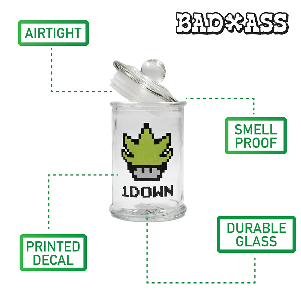 Bad Ass Leaf 150ml Stash Jar - Image 3