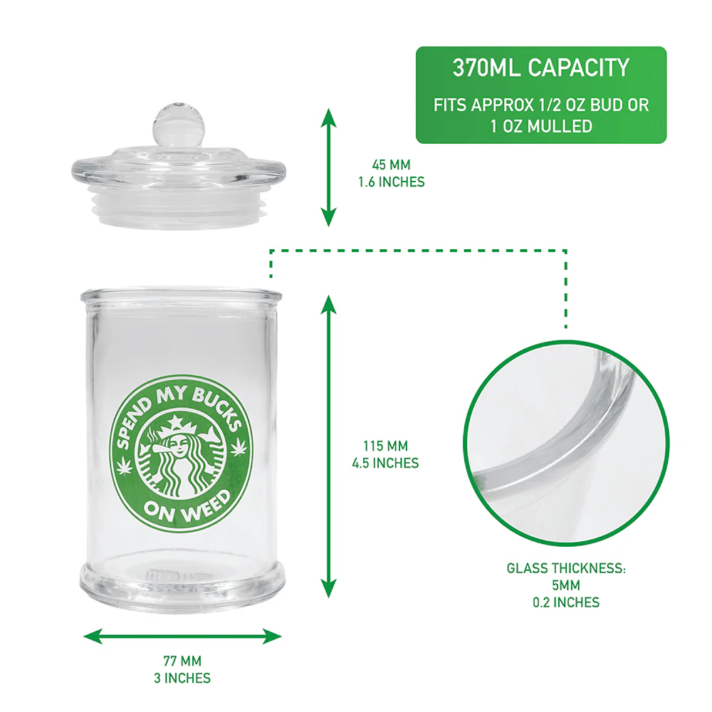 Bad Ass Tegridy 370ml Stash Jar - Image 4