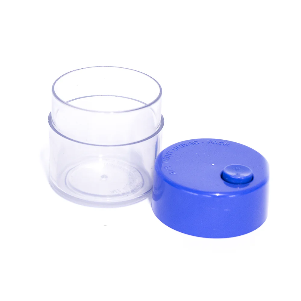 Univac Plastic Vacuum Seal Canister - Blue and Clear - Image 2