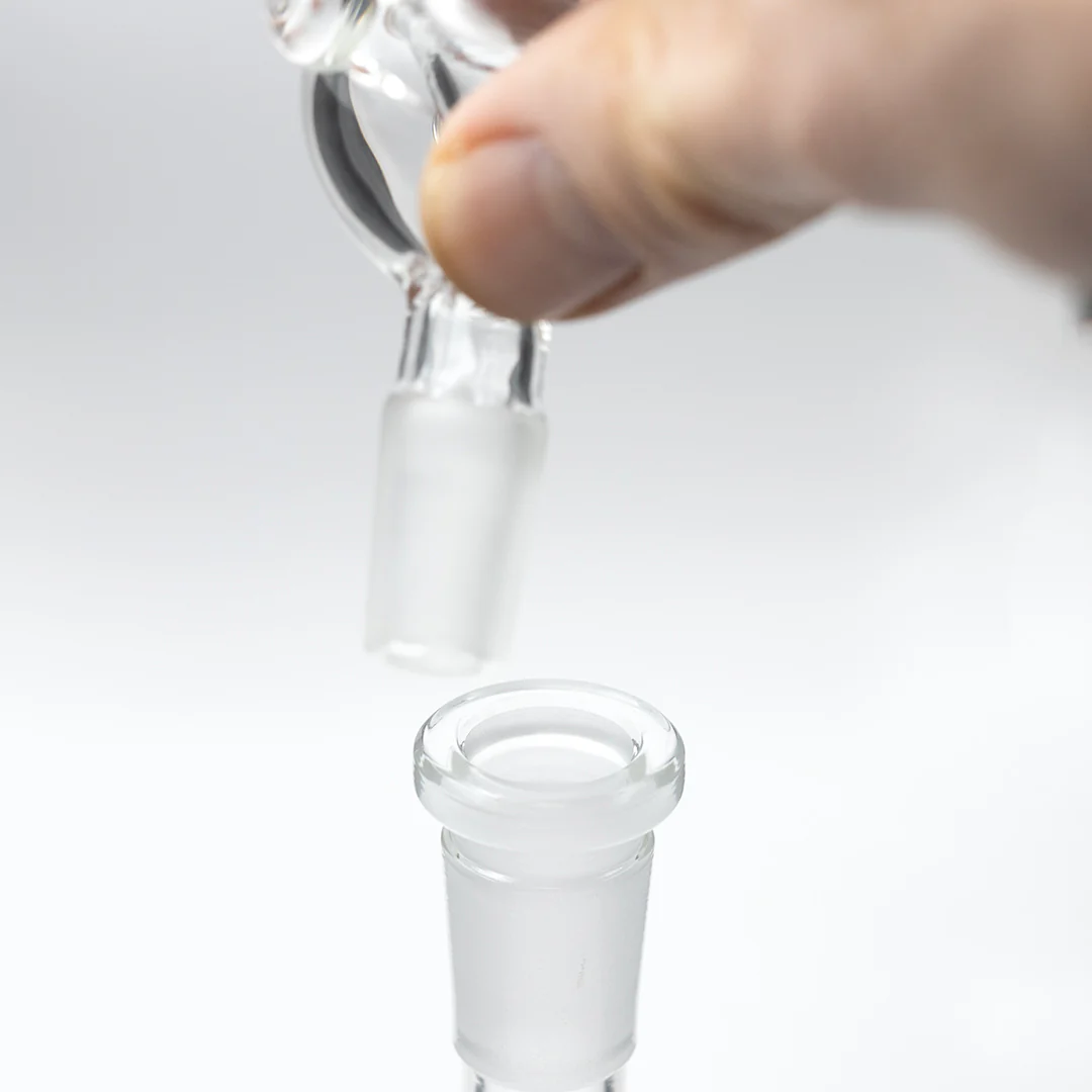 Waterfall Terminator Highbrid Series Glass Bong - Black - Image 12