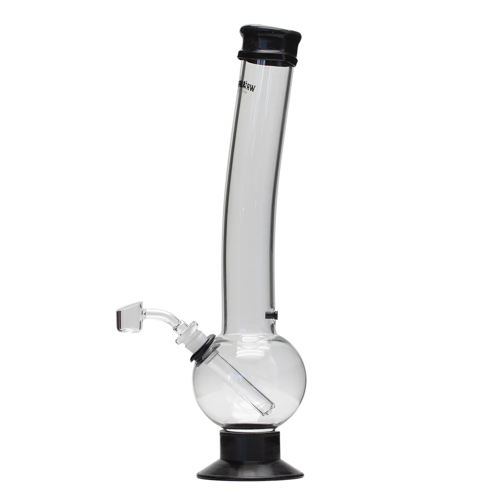 Waterfall Terminator Highbrid Series Glass Bong - Black - Image 2