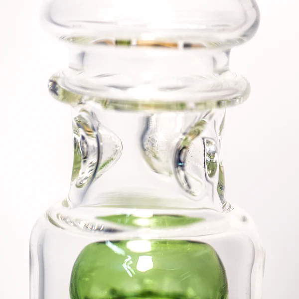 Titan Series | Green Pillar Glass Bong - Image 6