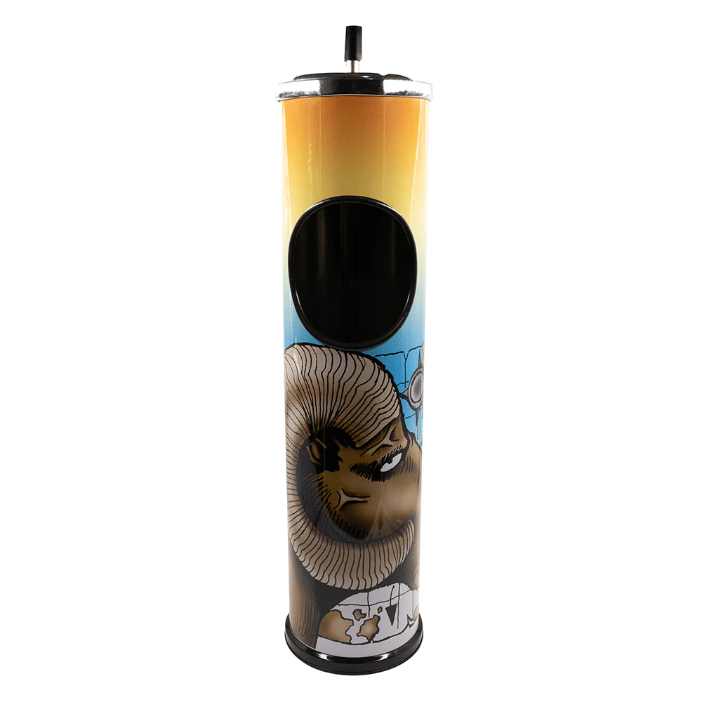 TRASH CAN / ASHTRAY - SMOKING GOAT BLACK BASE 60CM - Image 2