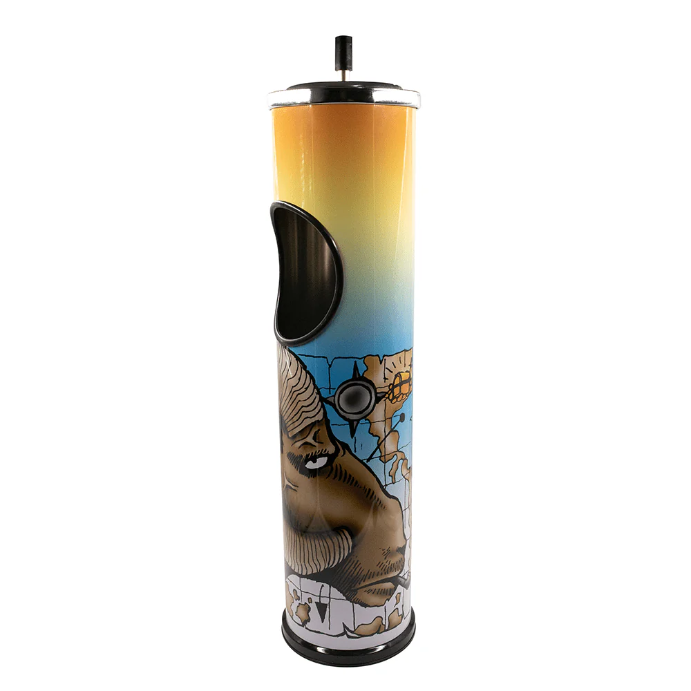 TRASH CAN / ASHTRAY - SMOKING GOAT BLACK BASE 60CM - Image 3