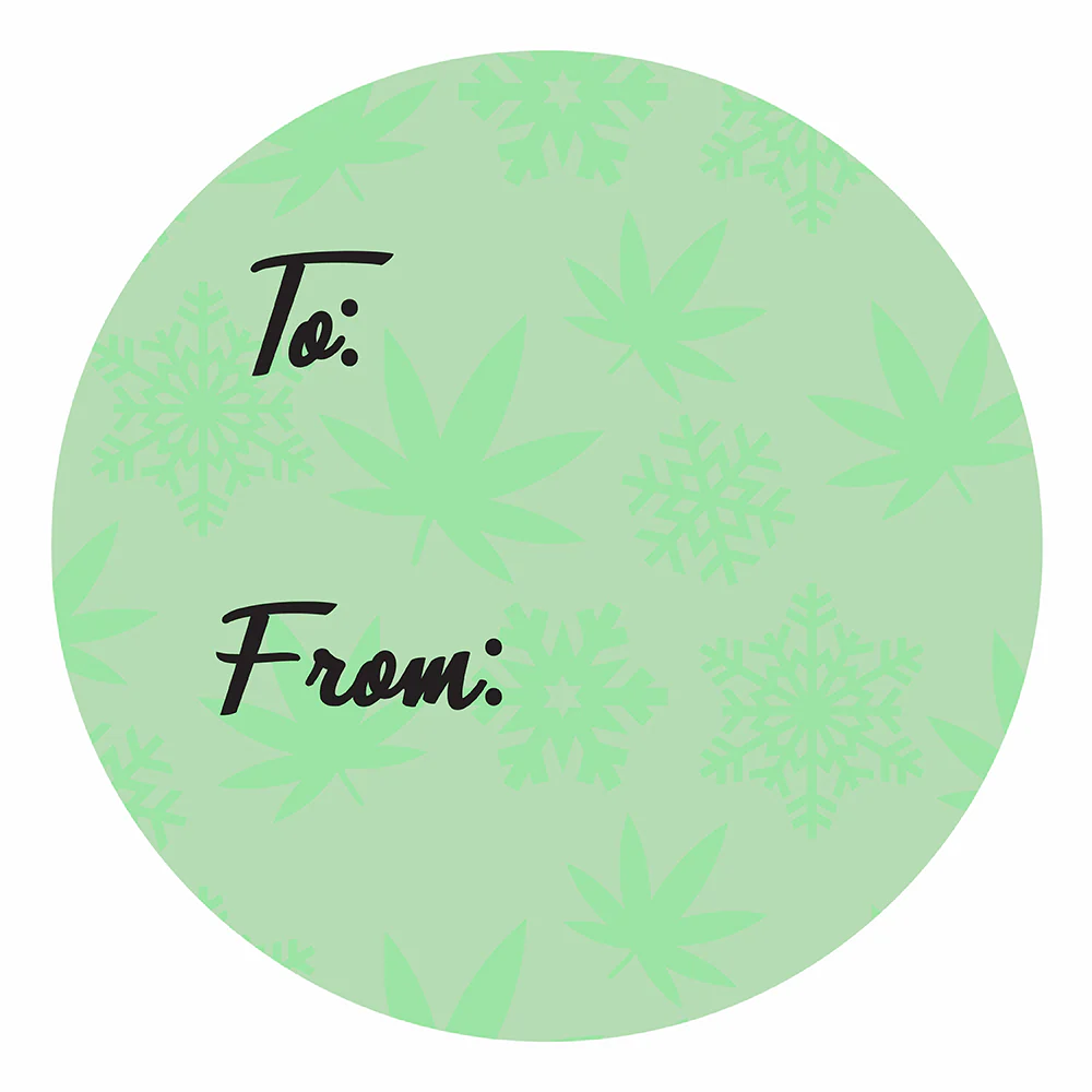 WAKE 'N' BAKE | 24 PACK OF 420 XMAS STICKERS - Image 13