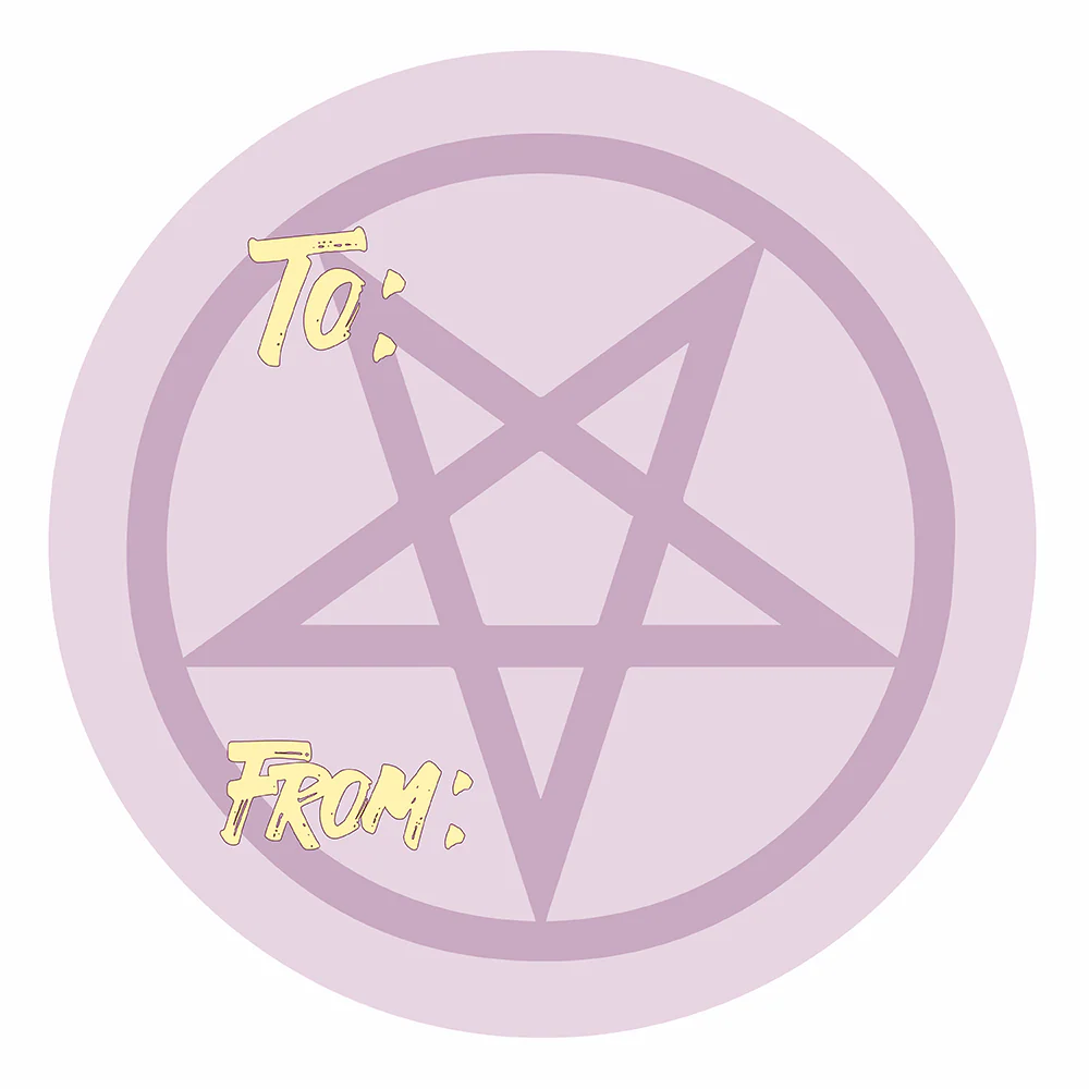 WAKE 'N' BAKE | 24 PACK OF SATANIC XMAS STICKERS - Image 7