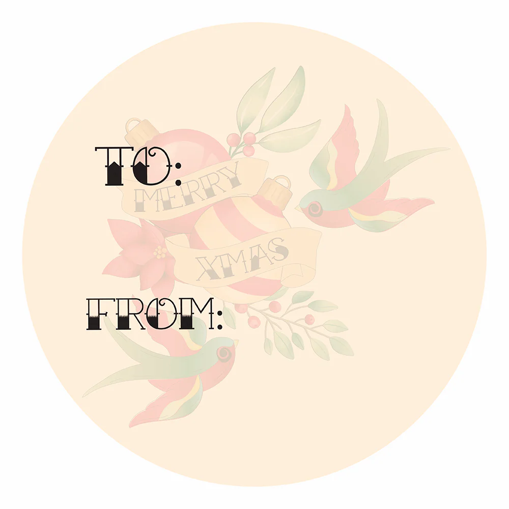 WAKE 'N' BAKE | 24 PACK OF TATTOO XMAS STICKERS - Image 12