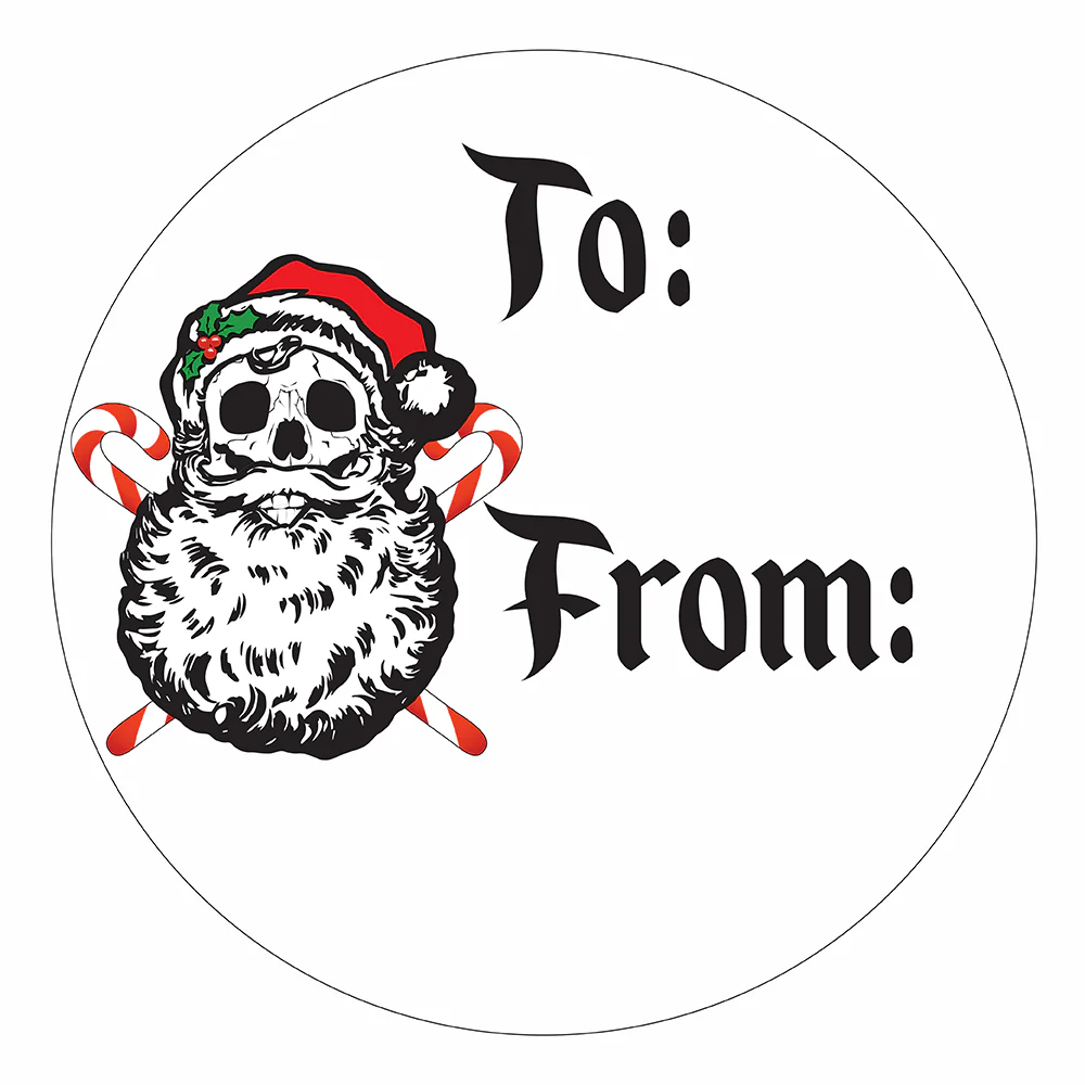 WAKE 'N' BAKE | 24 PACK OF TATTOO XMAS STICKERS - Image 3