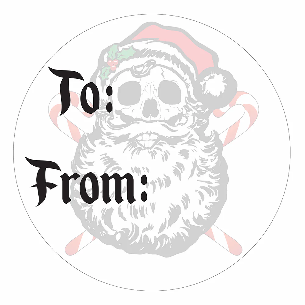 WAKE 'N' BAKE | 24 PACK OF TATTOO XMAS STICKERS - Image 4