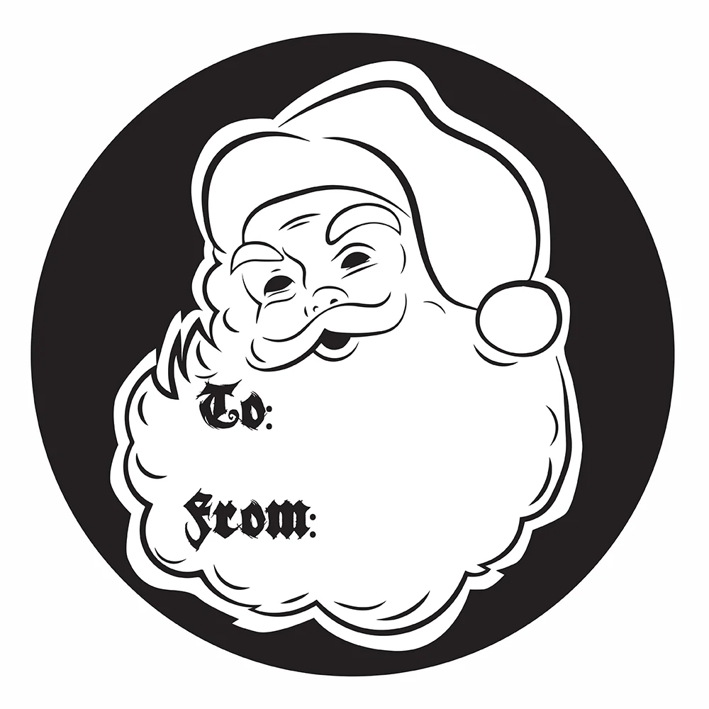 WAKE 'N' BAKE | 24 PACK OF TATTOO XMAS STICKERS - Image 5