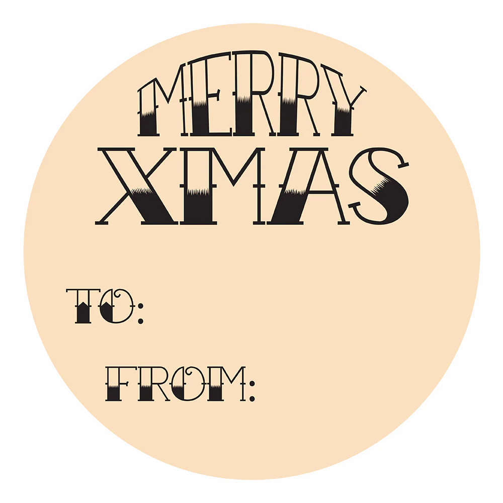 WAKE 'N' BAKE | 24 PACK OF TATTOO XMAS STICKERS - Image 7