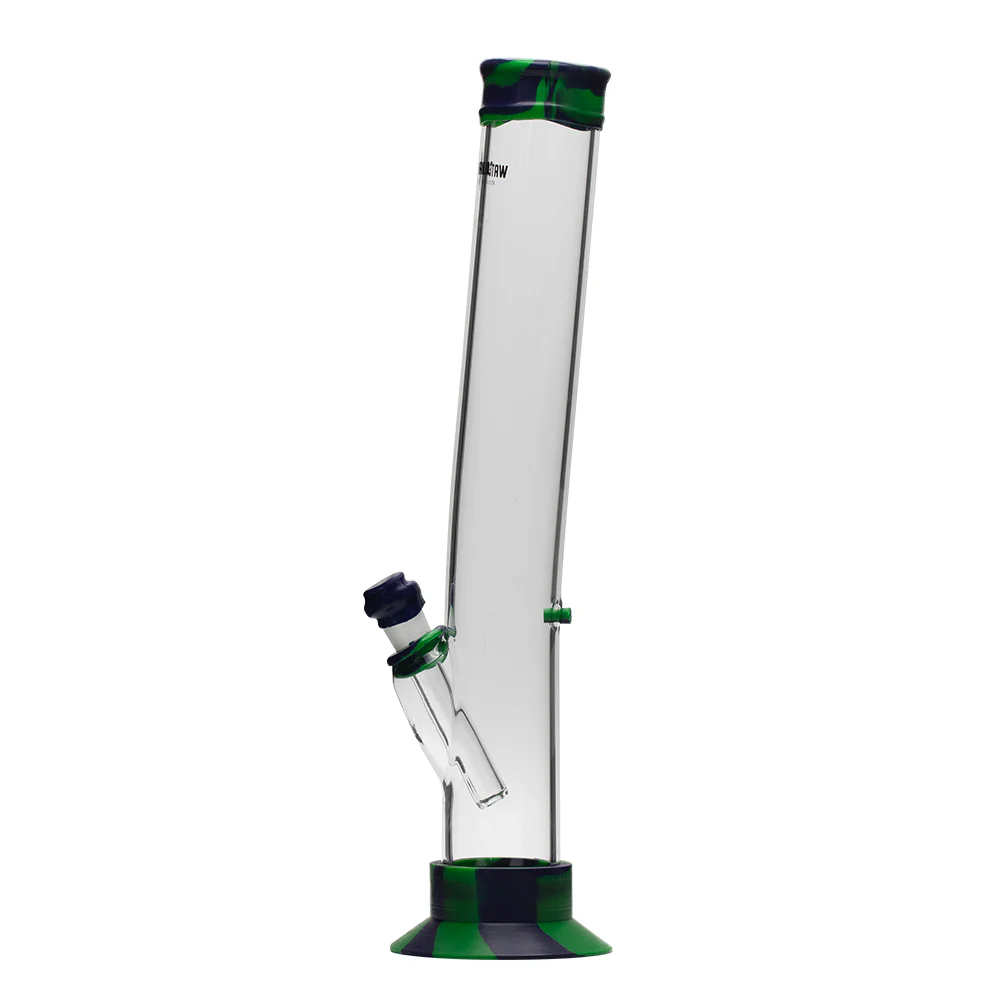 Waterfall Big Lips Highbrid Series Glass Bong - Green/Blue - Image 4