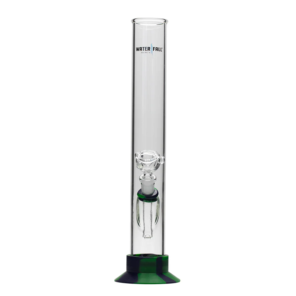 Waterfall Big Lips Highbrid Series Glass Bong - Green/Blue - Image 5