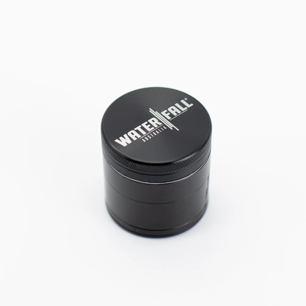 Four-Part Aluminium Grinder with Removable Screen - Gloss Black (43mm) - Image 8