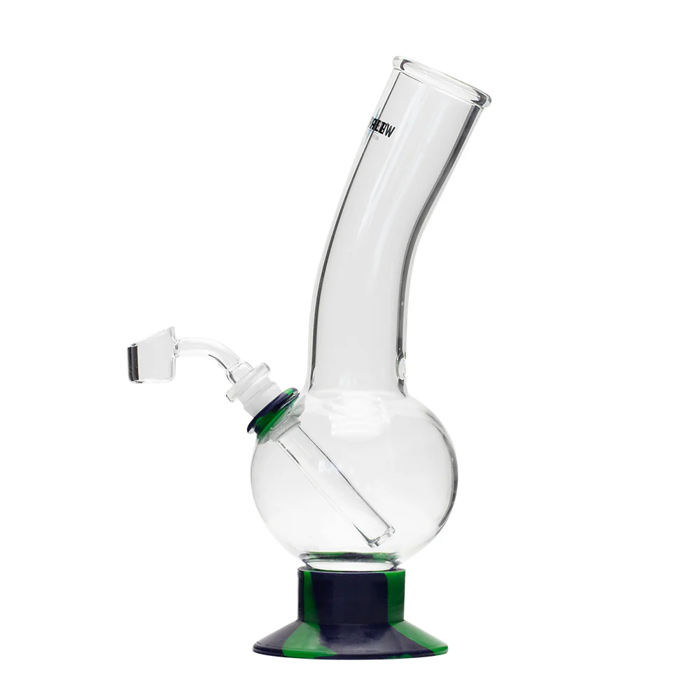 Waterfall Decimator Highbrid Series Glass Bong - Green/Blue - Image 2