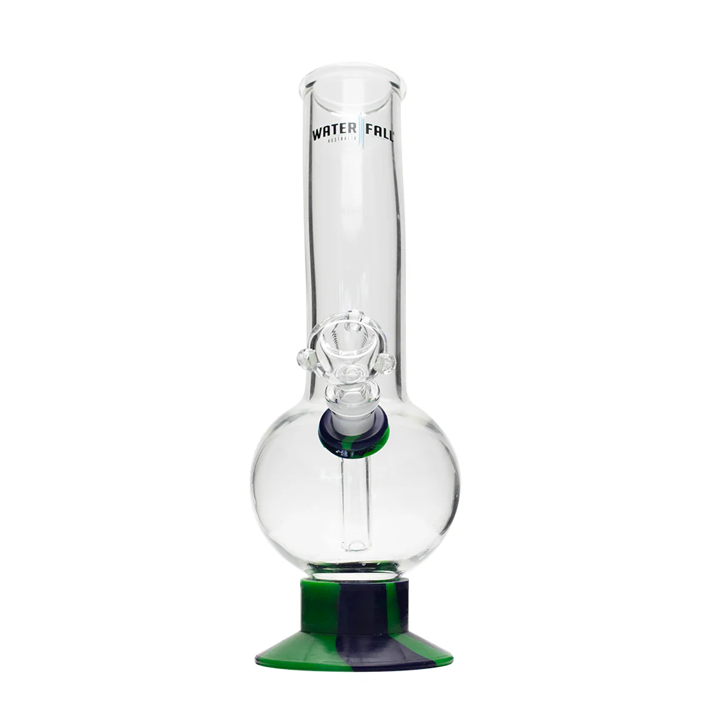 Waterfall Decimator Highbrid Series Glass Bong - Green/Blue - Image 5