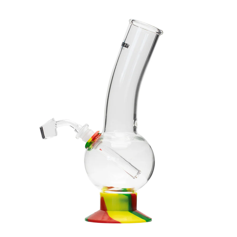 Waterfall Decimator Highbrid Series Glass Bong - Rasta - Image 2