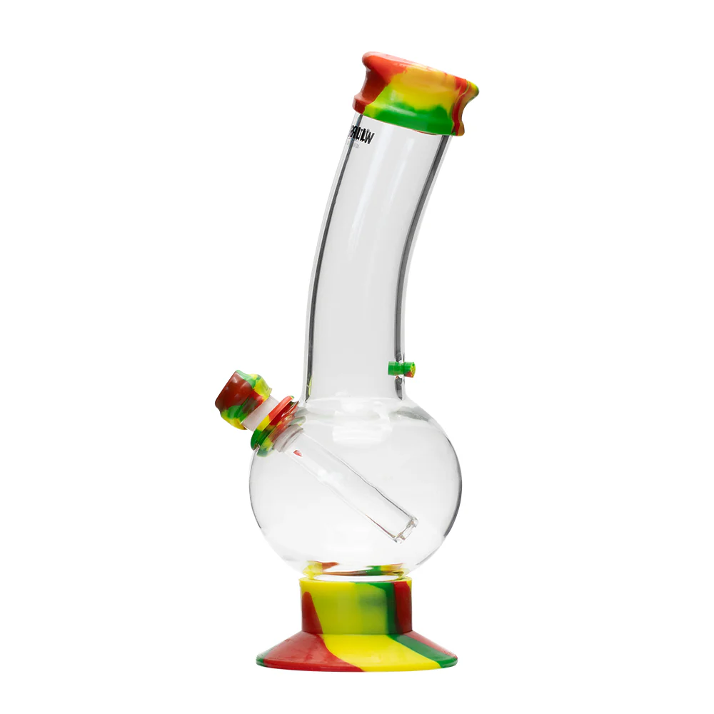 Waterfall Decimator Highbrid Series Glass Bong - Rasta - Image 4