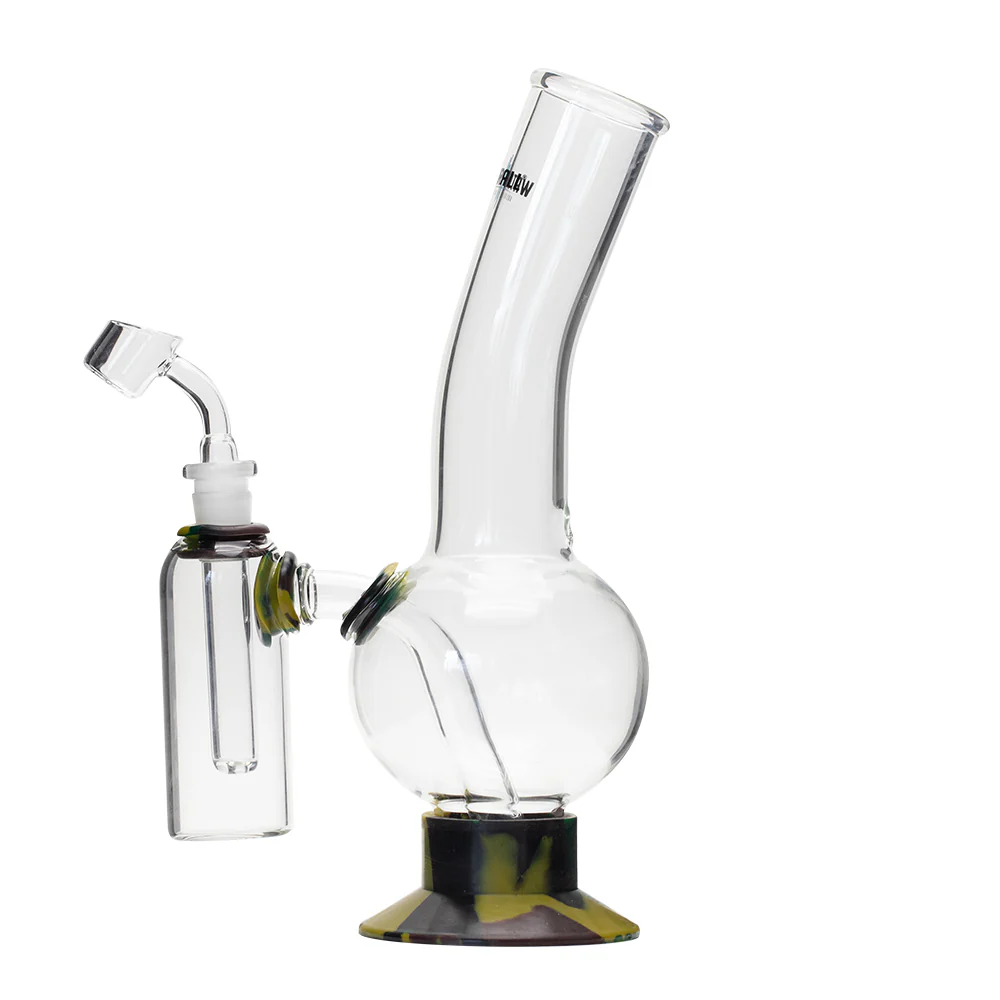 Waterfall Decimator Highbrid Series Glass Bong With Ash Catcher - Camo - Image 2