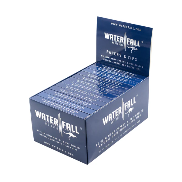Waterfall Hemp King Size Slim Papers and Tip Kit - Image 4