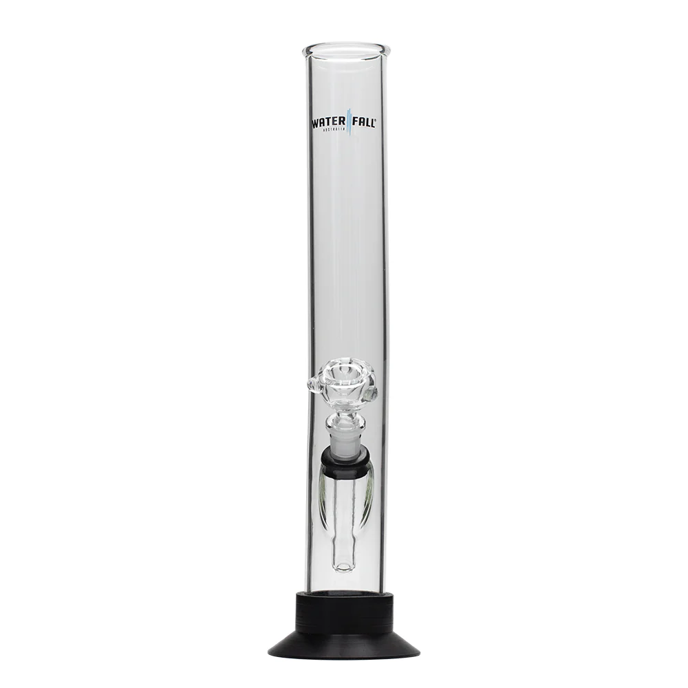 Waterfall Big Lips Highbrid Series Glass Bong - Black - Image 5