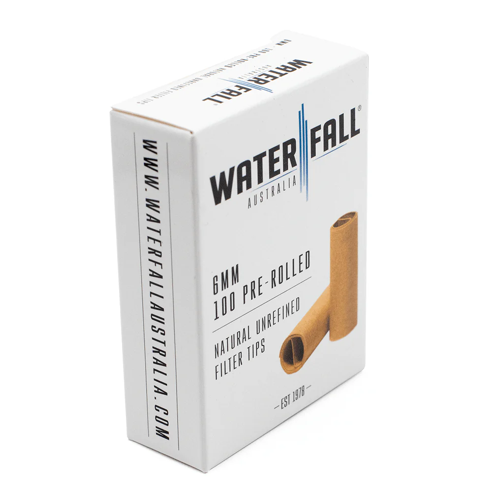 Waterfall Pre-Rolled Tips - Box of 100 (6mm x 18mm L) - Image 3