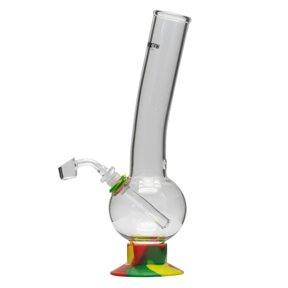 Waterfall Supernova Highbrid Series Glass Bong - Rasta - Image 2