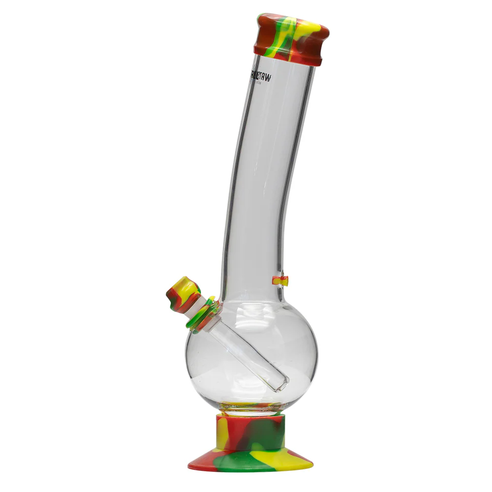 Waterfall Supernova Highbrid Series Glass Bong - Rasta - Image 4