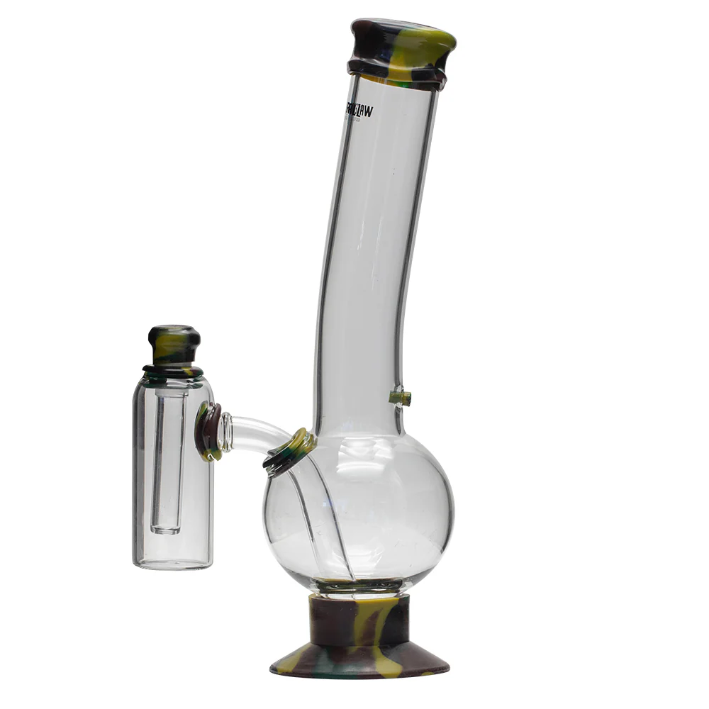 Waterfall Supernova Highbrid Series Glass Bong With Ash Catcher - Camo - Image 4