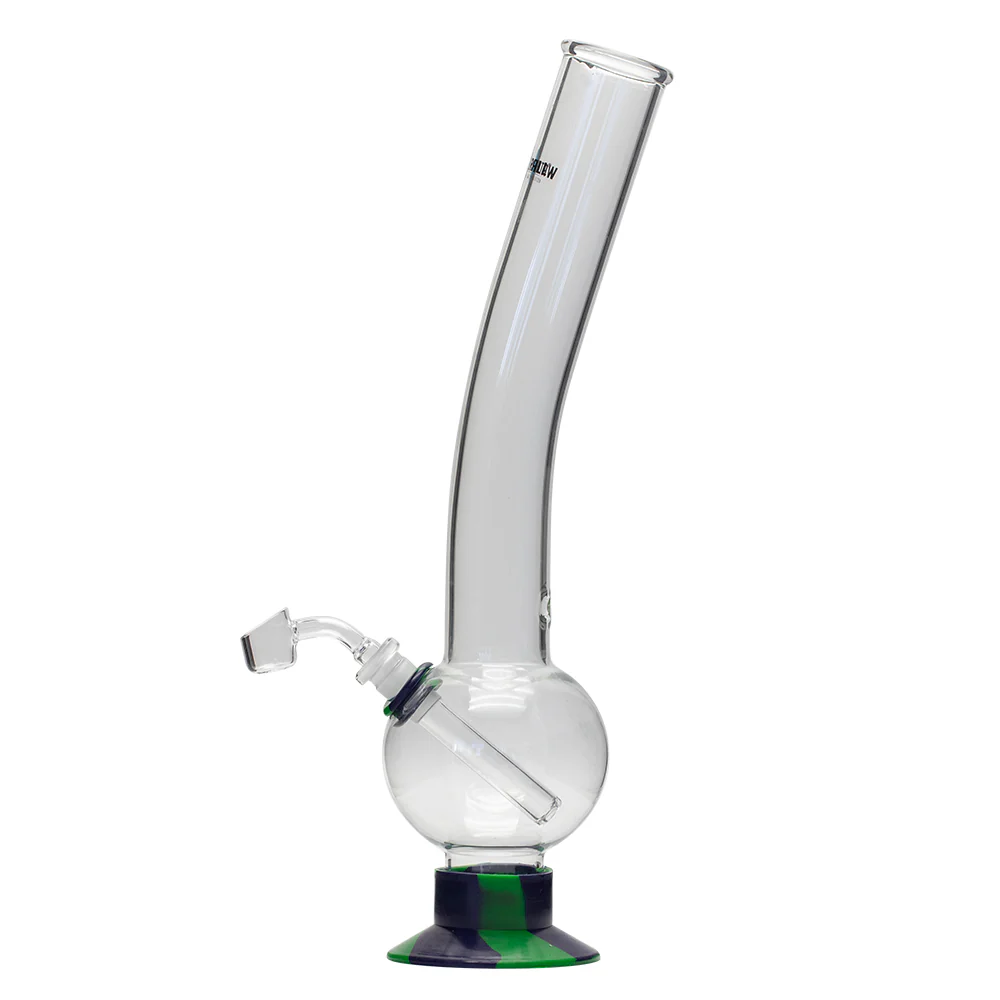 Waterfall Terminator Highbrid Series Glass Bong - Green/Blue - Image 2