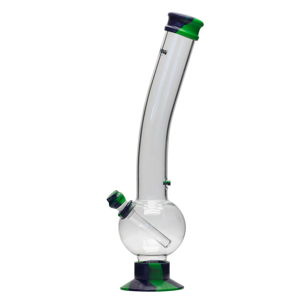 Waterfall Terminator Highbrid Series Glass Bong - Green/Blue - Image 4
