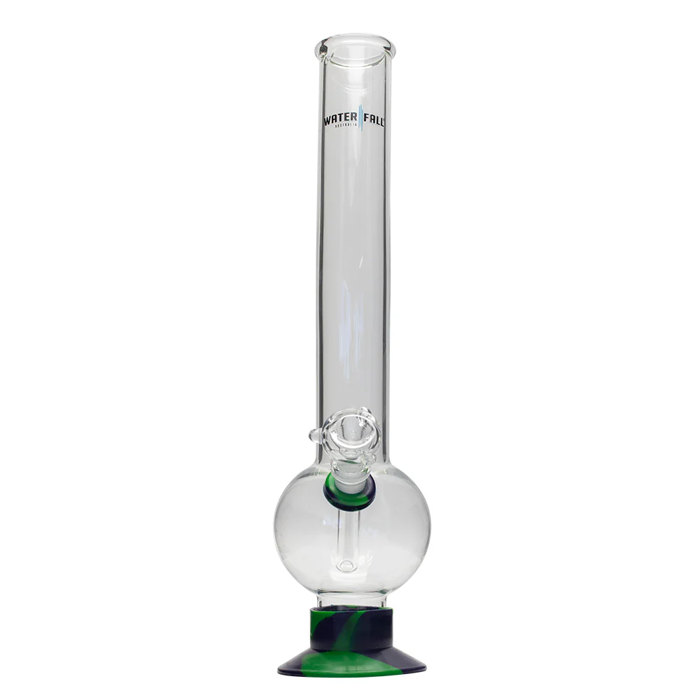 Waterfall Terminator Highbrid Series Glass Bong - Green/Blue - Image 5