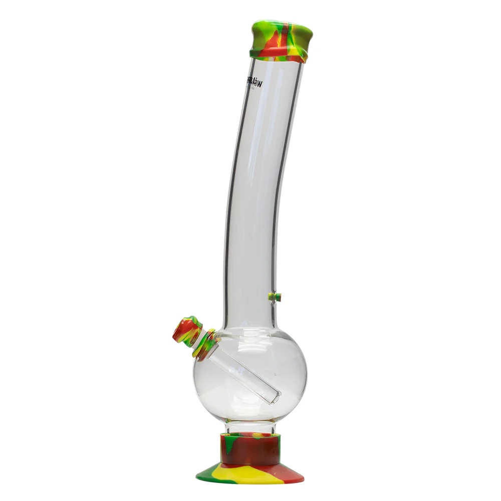 Waterfall Terminator Highbrid Series Glass Bong - Rasta - Image 4