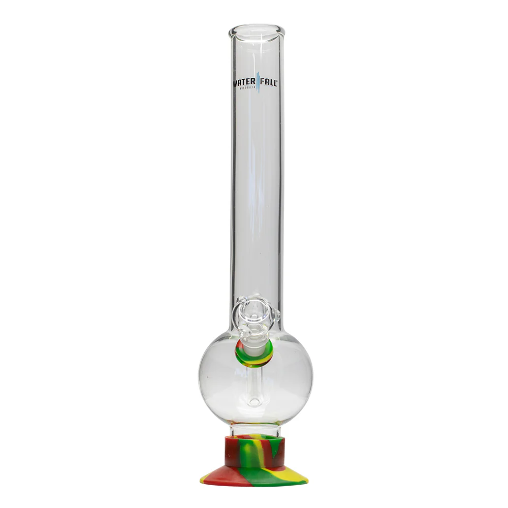 Waterfall Terminator Highbrid Series Glass Bong - Rasta - Image 5