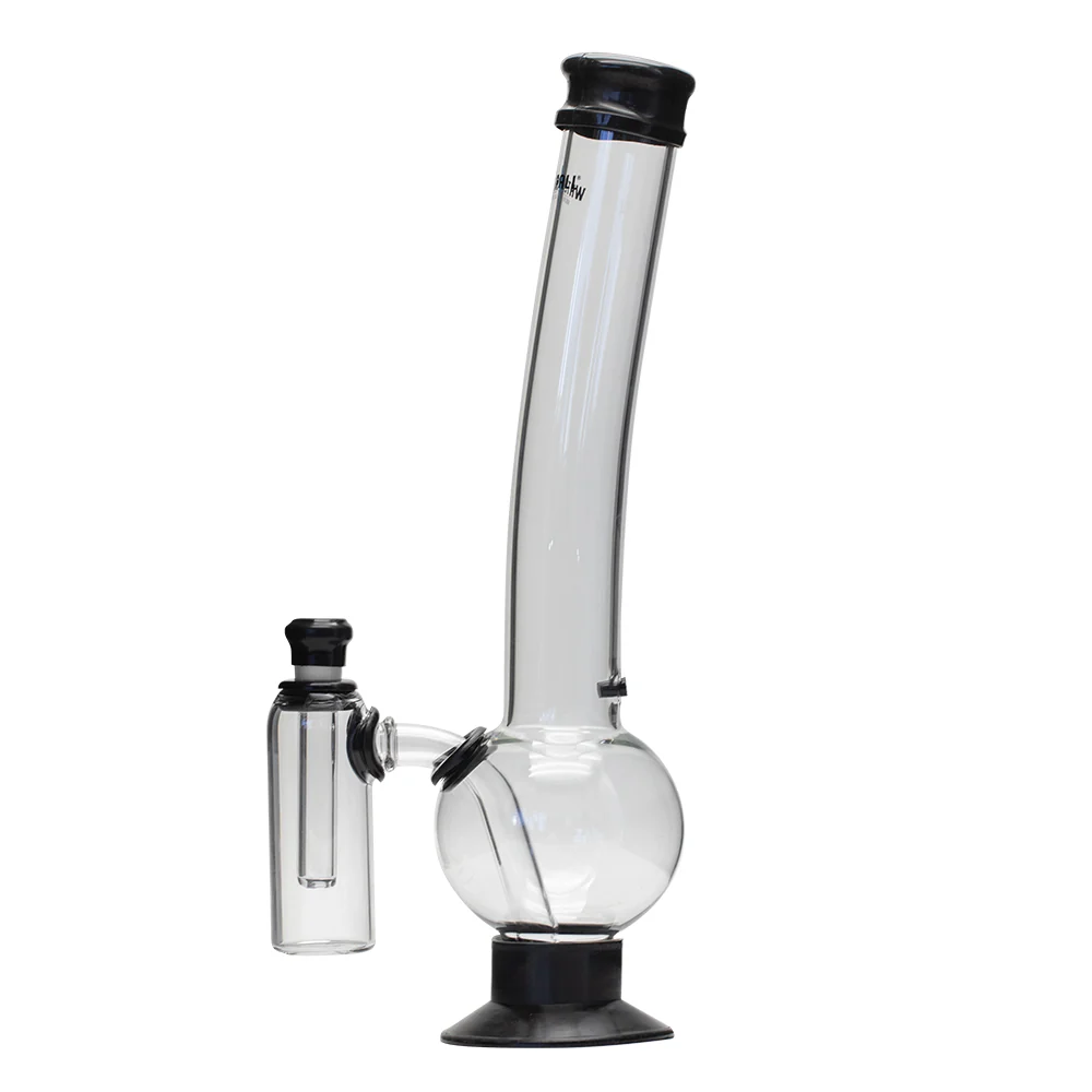 Waterfall Terminator Highbrid Series With Ash Catcher Glass Bong - Black - Image 4