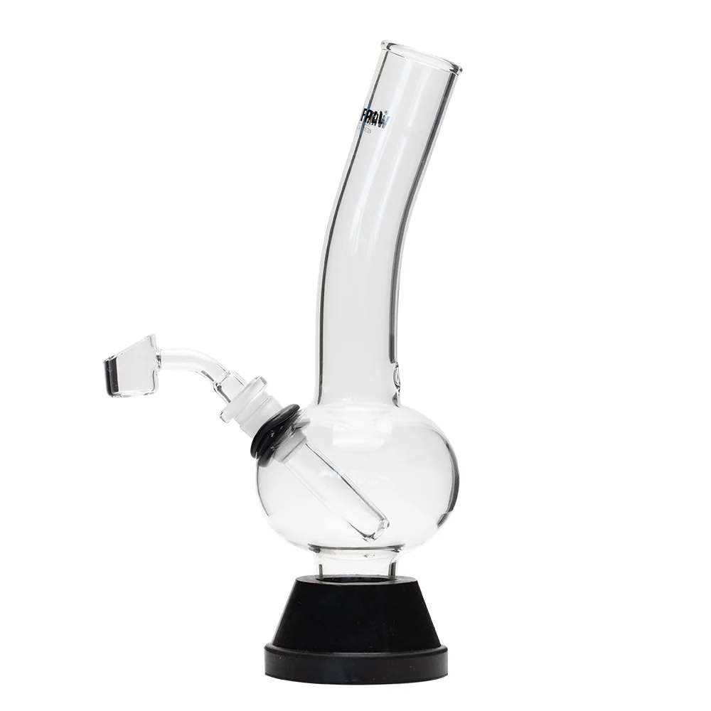 Waterfall Zap Squash Highbrid Series Glass Bong - Black - Image 2