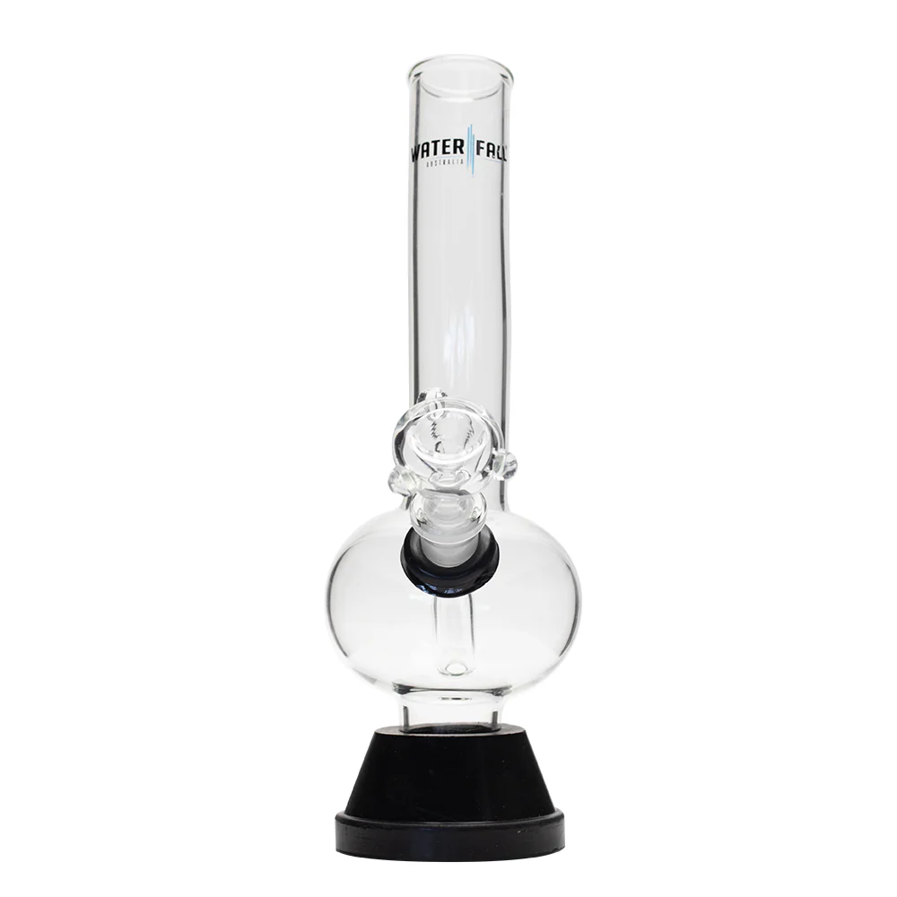 Waterfall Zap Squash Highbrid Series Glass Bong - Black - Image 5