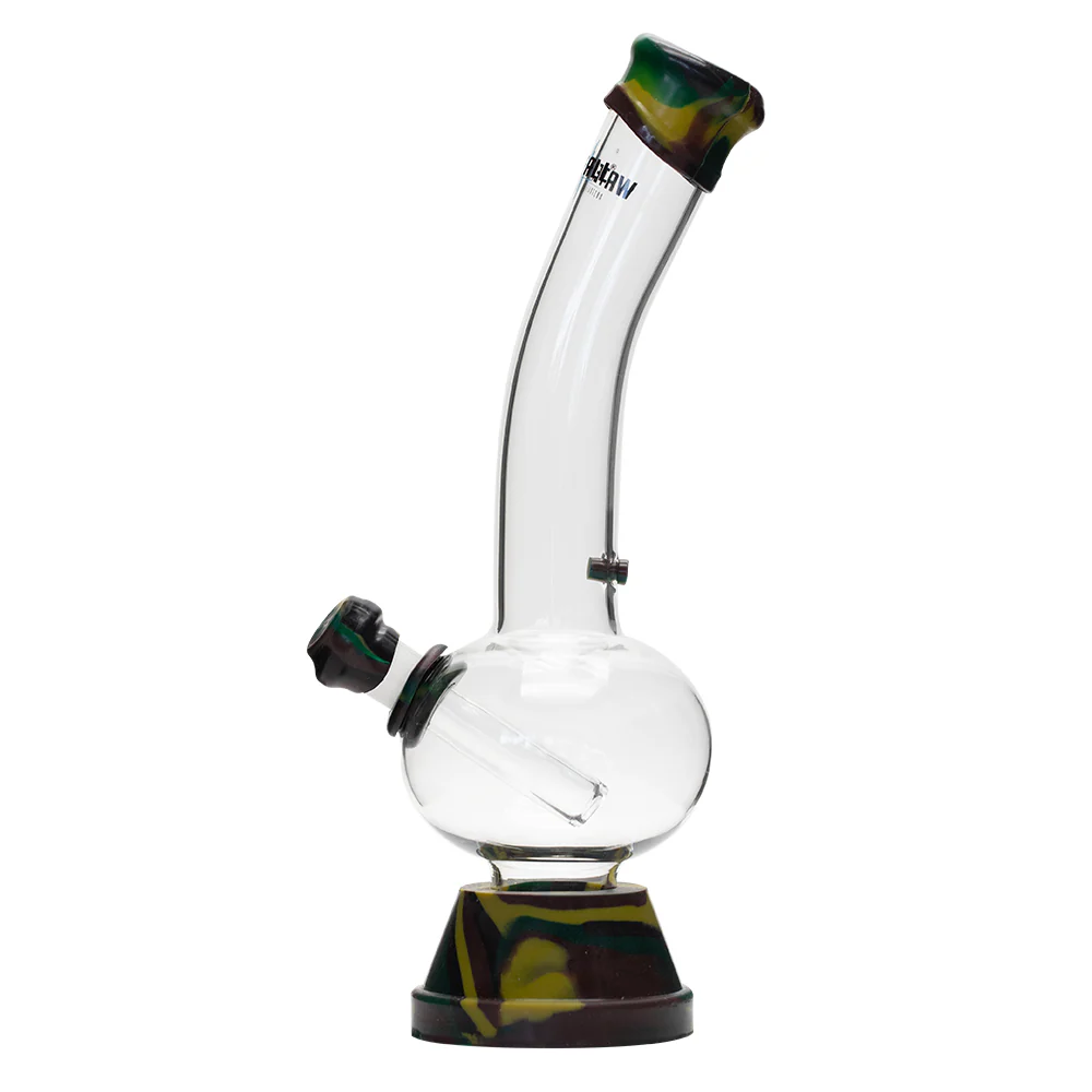 Waterfall Zap Squash Highbrid Series Glass Bong - Camo - Image 4